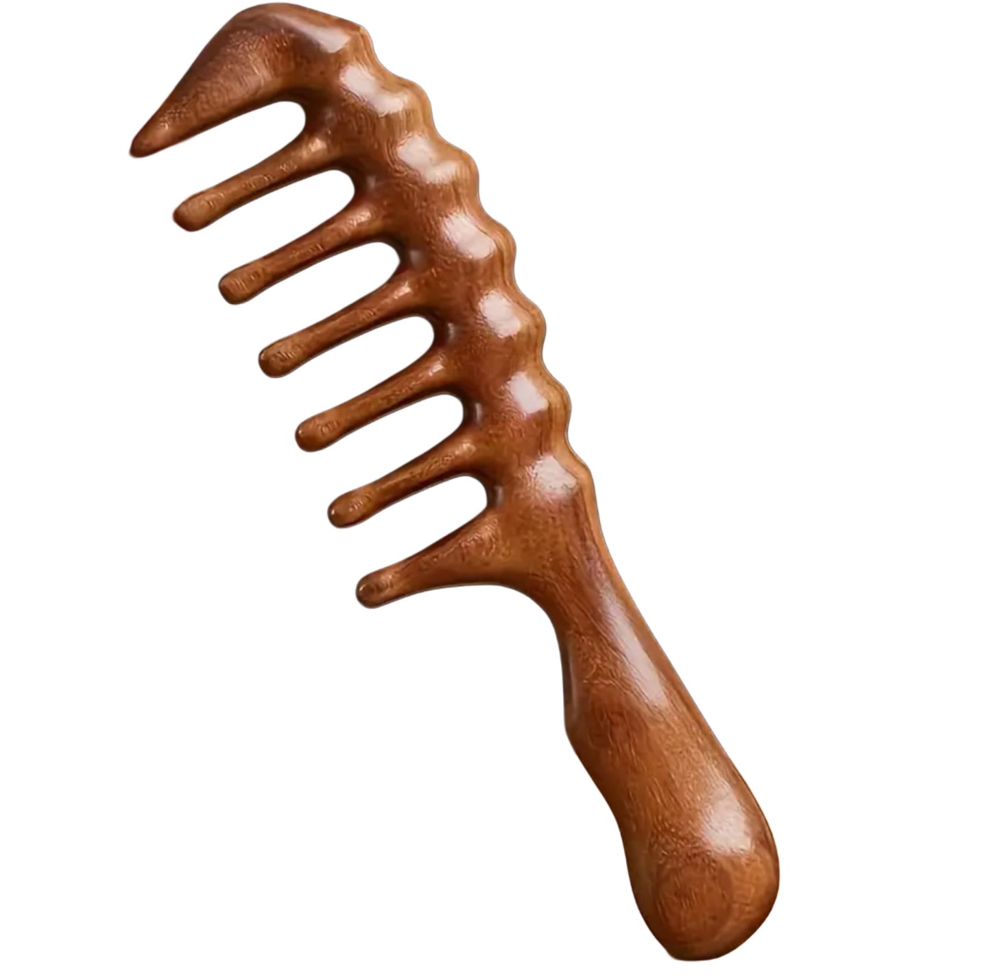 Sandalwood wide-tooth comb image 4