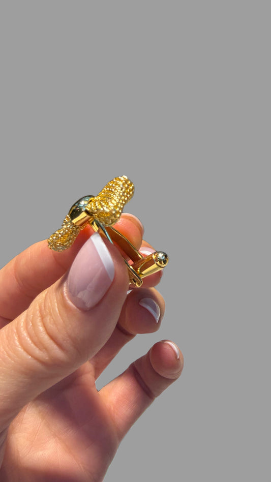 Bow-Accent Cufflinks