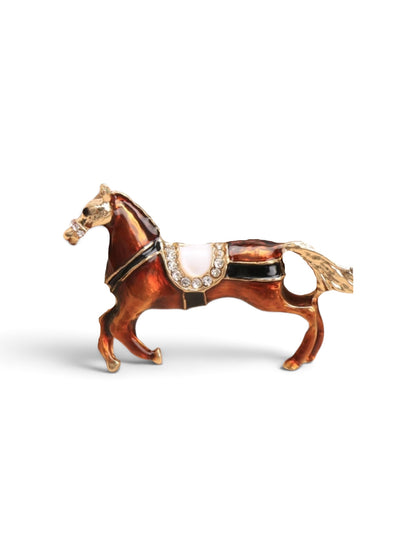 Equestrian Horse Lapel Pin Brooch