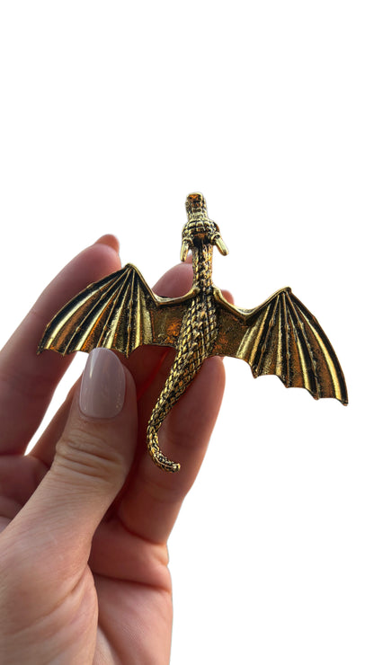 Metal Dragon Hair Clips