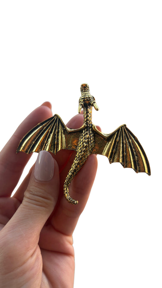 Metal Dragon Hair Clips