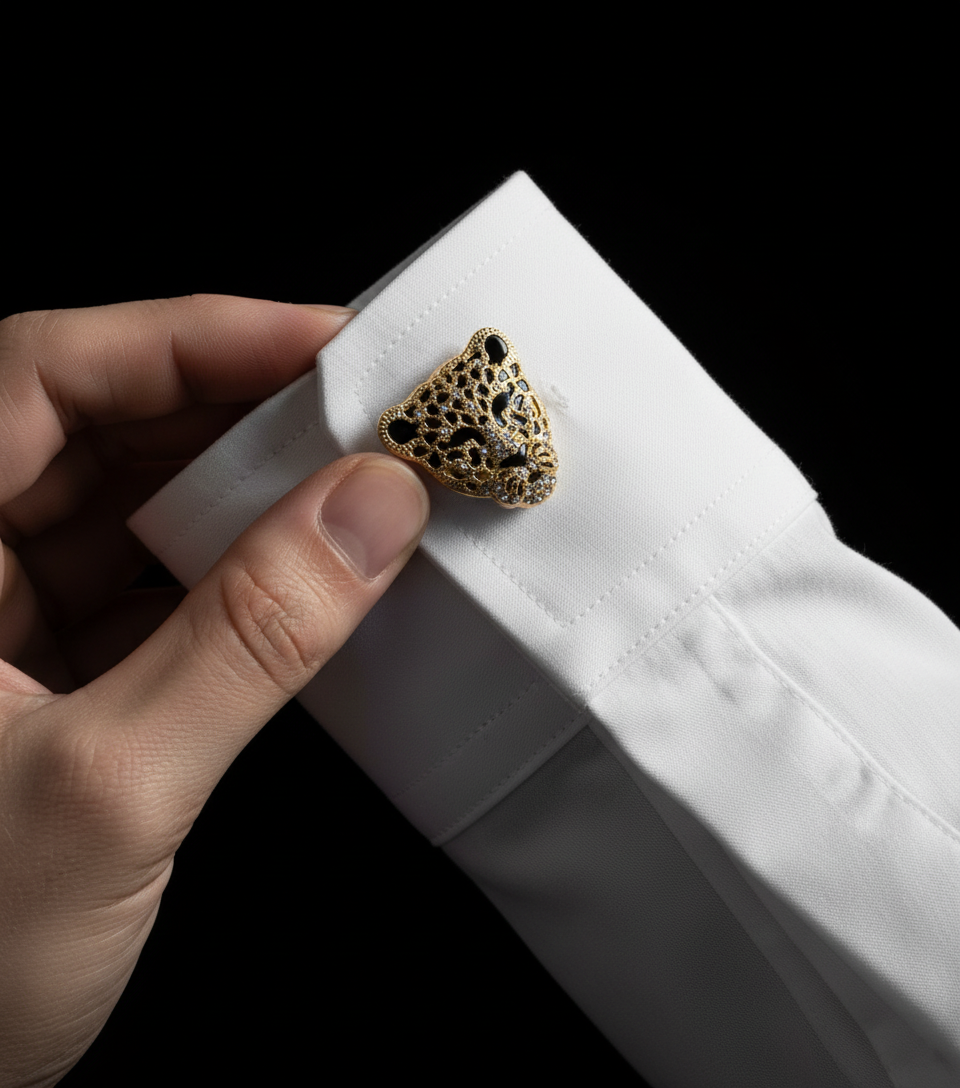Button Closer Brooch – Elegant & Functional Fashion Accessory image 0