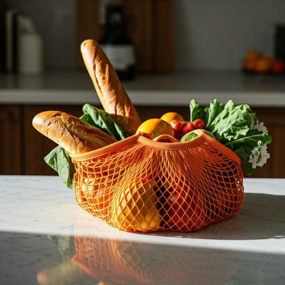 Colorful Cotton Mesh Bags image 11