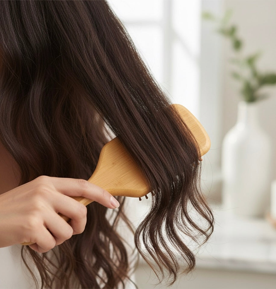 Bamboo air cushion comb brush image 2
