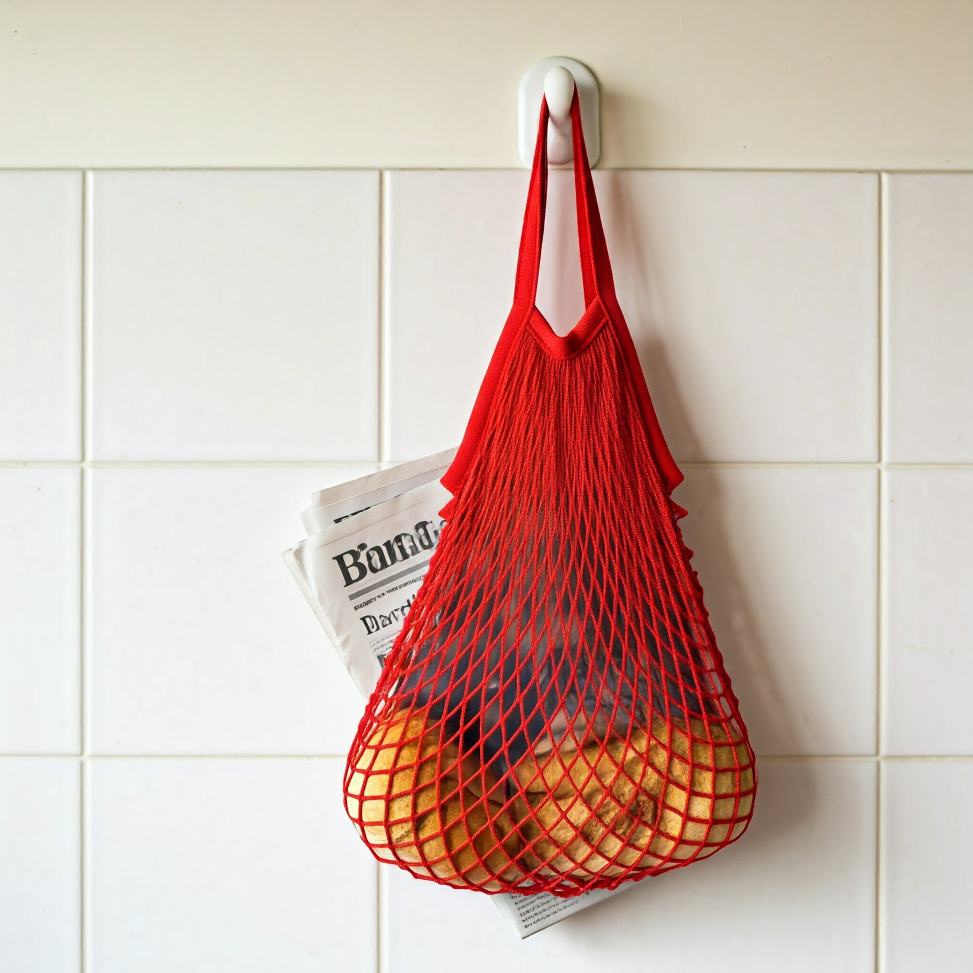 Colorful Cotton Mesh Bags image 3