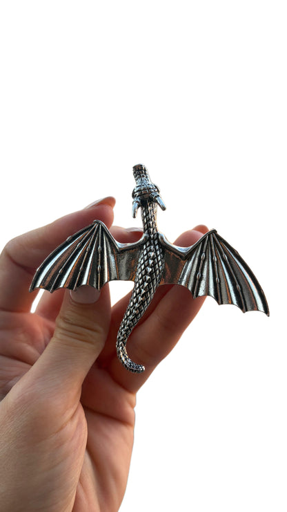 Metal Dragon Hair Clips
