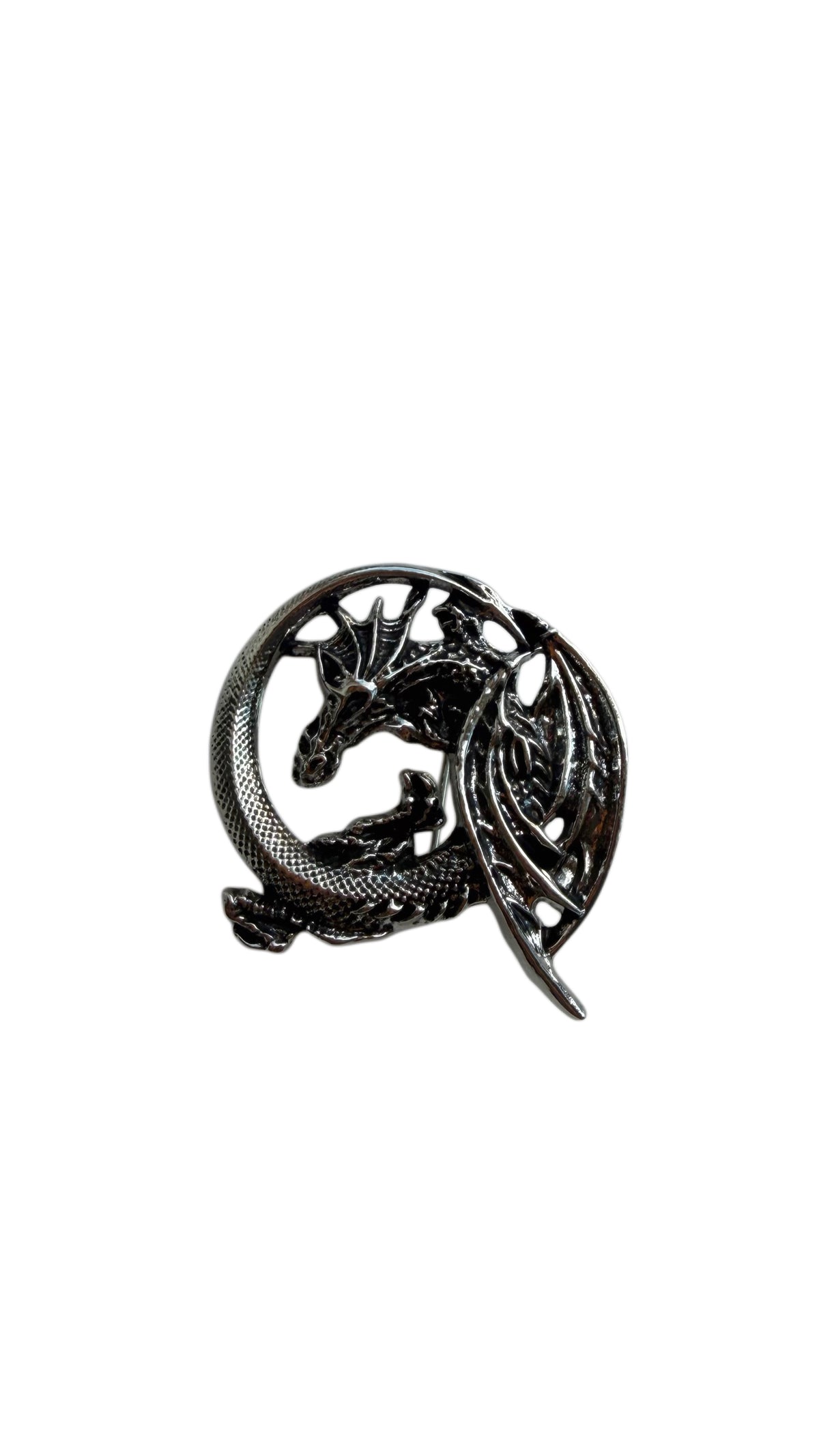 Dragon Circle Brooch