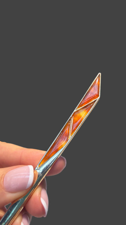 Elegant Brown Hair Pin