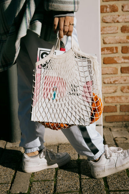Colorful Cotton Mesh Bags image 5
