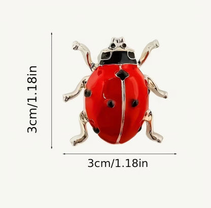 Lady Bug Brooch