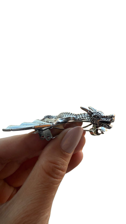 Metal Dragon Hair Clips