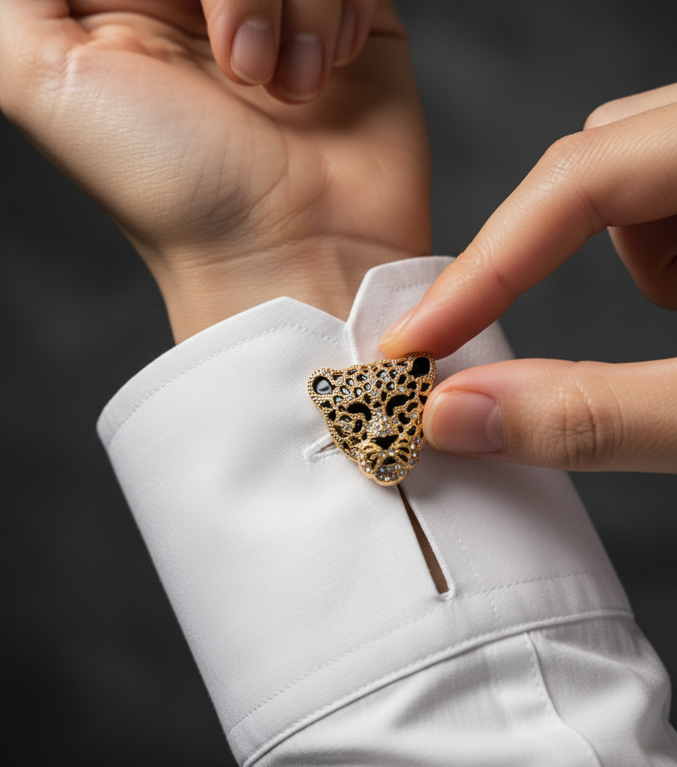 Button Closer Brooch – Elegant & Functional Fashion Accessory image 2