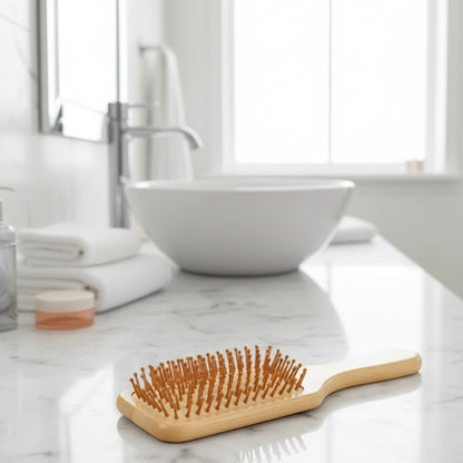 Bamboo air cushion comb brush image 0