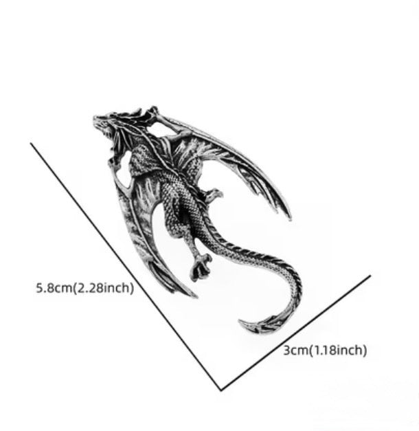Dragon Figured Brooch