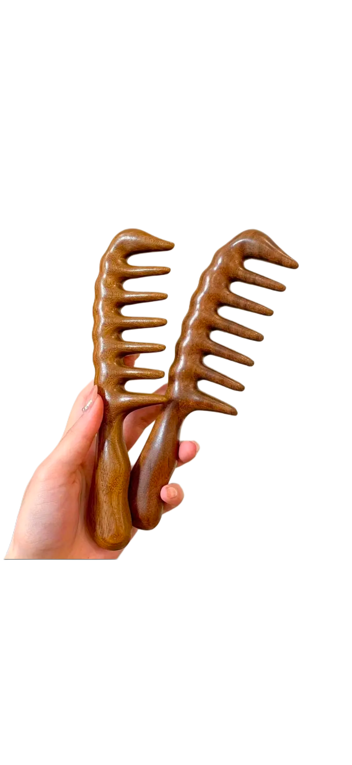 Sandalwood wide-tooth comb  image 0