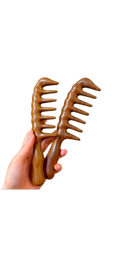 Sandalwood wide-tooth comb  image 0