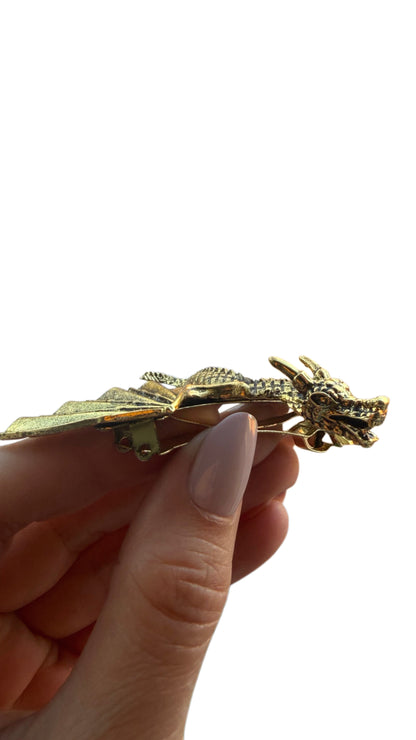 Metal Dragon Hair Clips