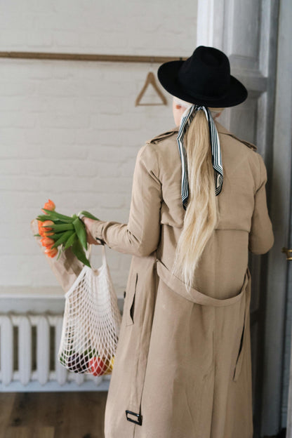 Colorful Cotton Mesh Bags image 0
