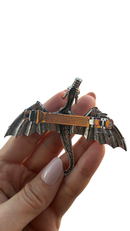 Metal Dragon Hair Clips