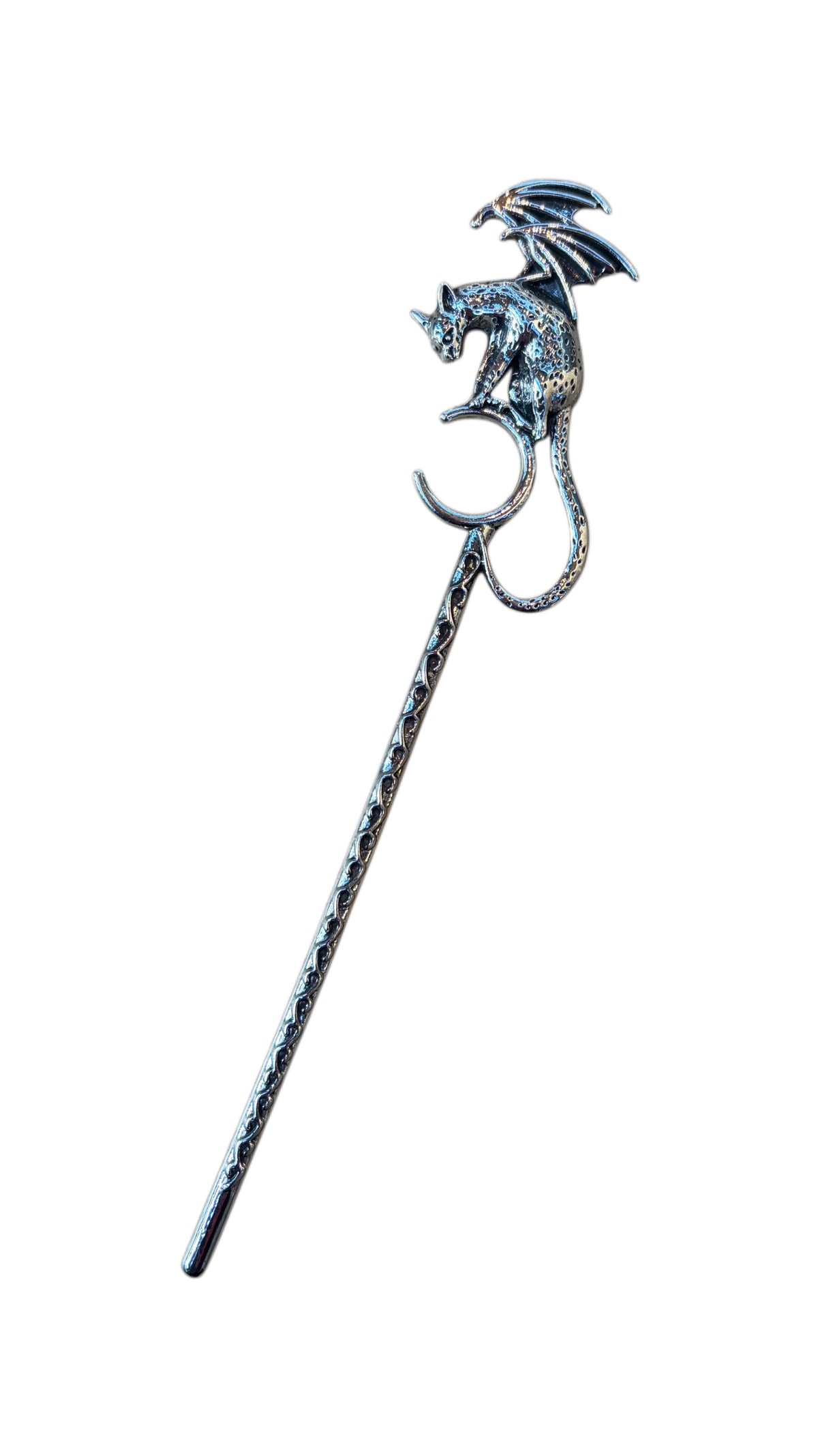 Demon Metal Hair Pin - Edgy Statement Hair Accessory
