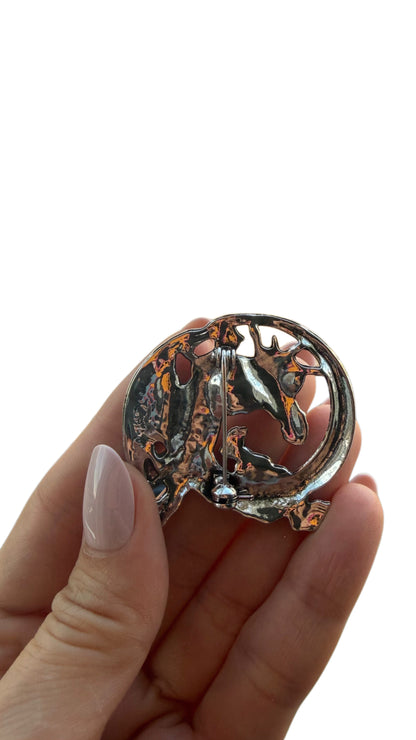 Dragon Circle Brooch