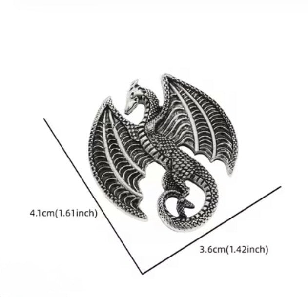 Dragon Style Brooch