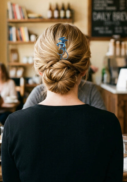 Demon Metal Hair Pin - Edgy Statement Hair Accessory