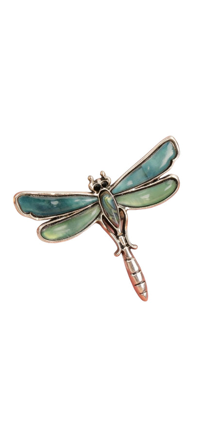 Elegant Dragonfly Decorative Brooch Accessory