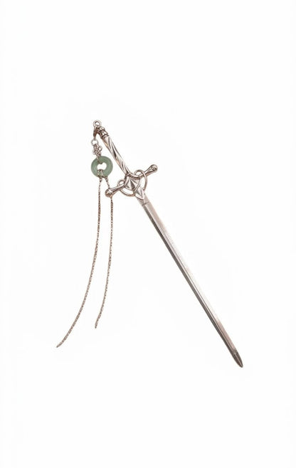 Elegant Metal Sword Hair Pin