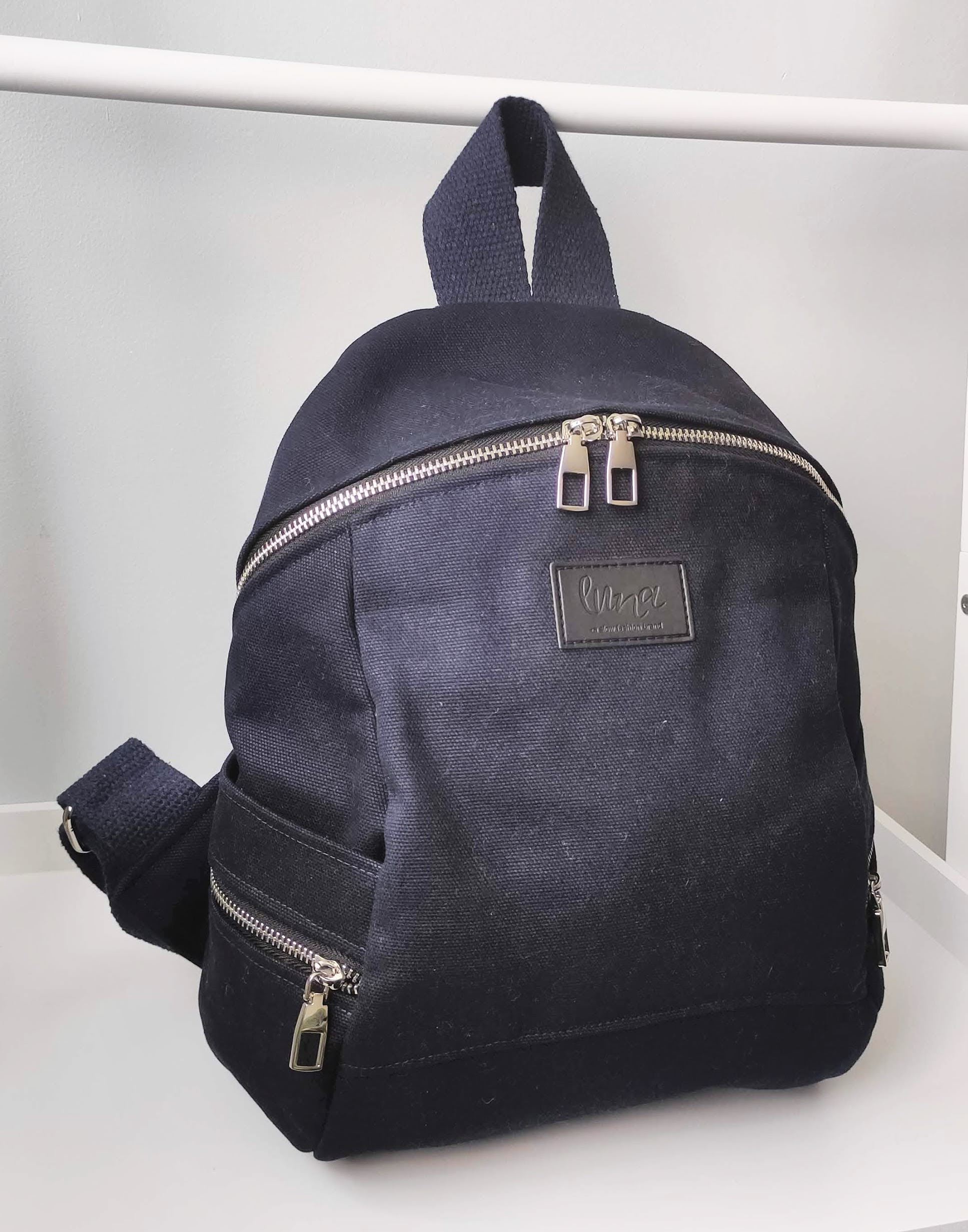 Navy Blue Daily Backpack image 0