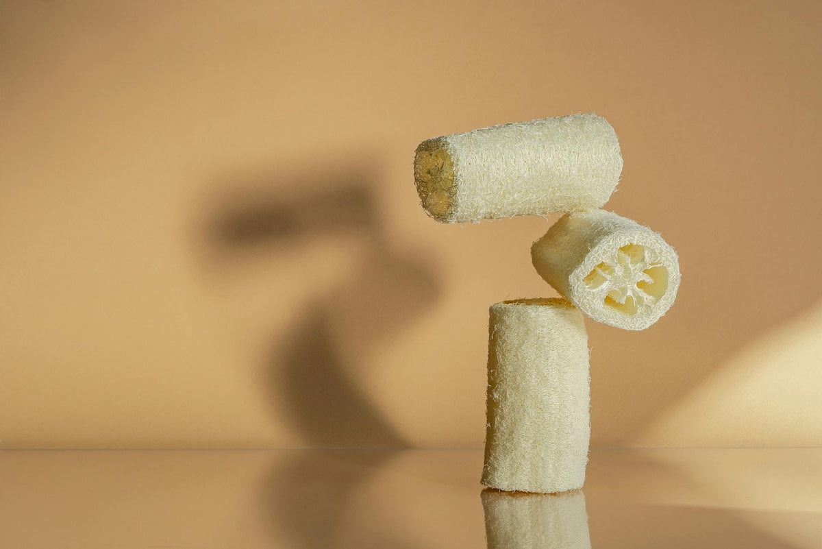 Cutted Natural Loofah Sponge image 6