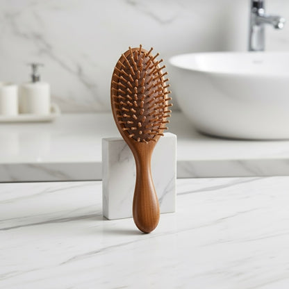 Red sandalwood air cushion comb brush image 0
