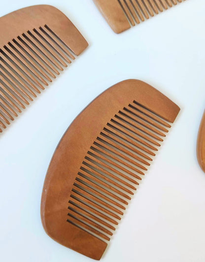 Peach wood comb image 3