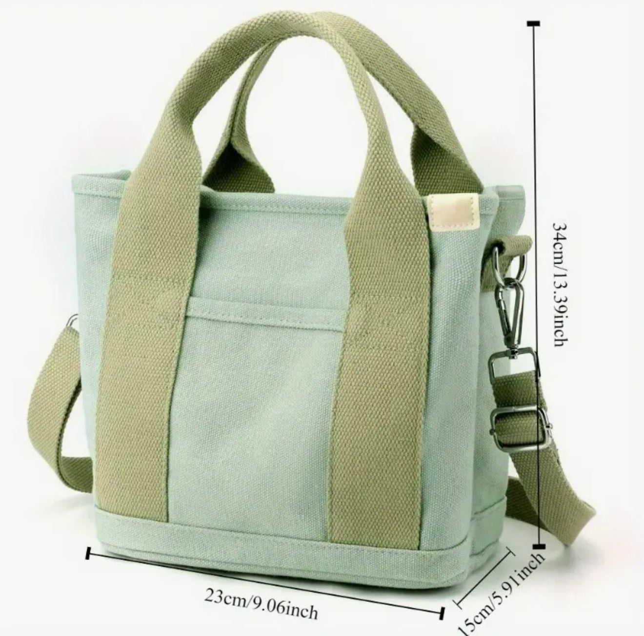 Timeless Canvas Mini Tote Bag | Sustainable & Durable image 7