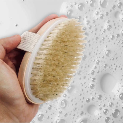 Dry & Wet Bamboo Fiber Body Brush image 3